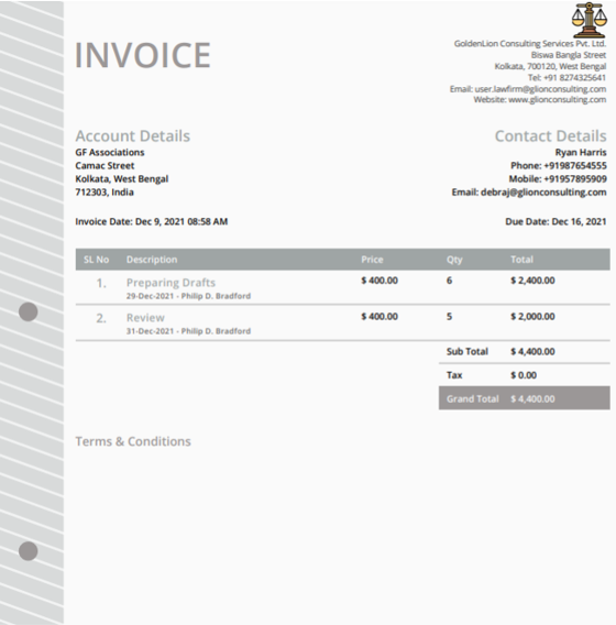 invoice