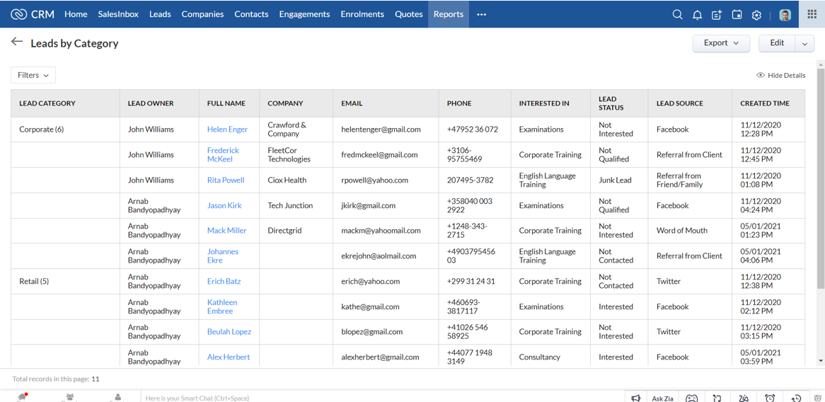 crm for training providers